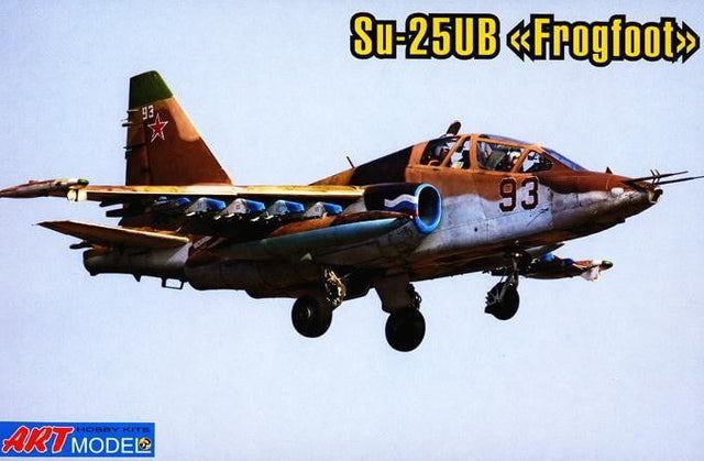 Art Model MODEL AIRPLANES Art Su25UB Frogfoot Aircraft Kit 1/72