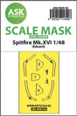 Art Scale Art Scale 1/48 Art Scale Spitfire Mk.XVI one-sided express fit mask for Eduard