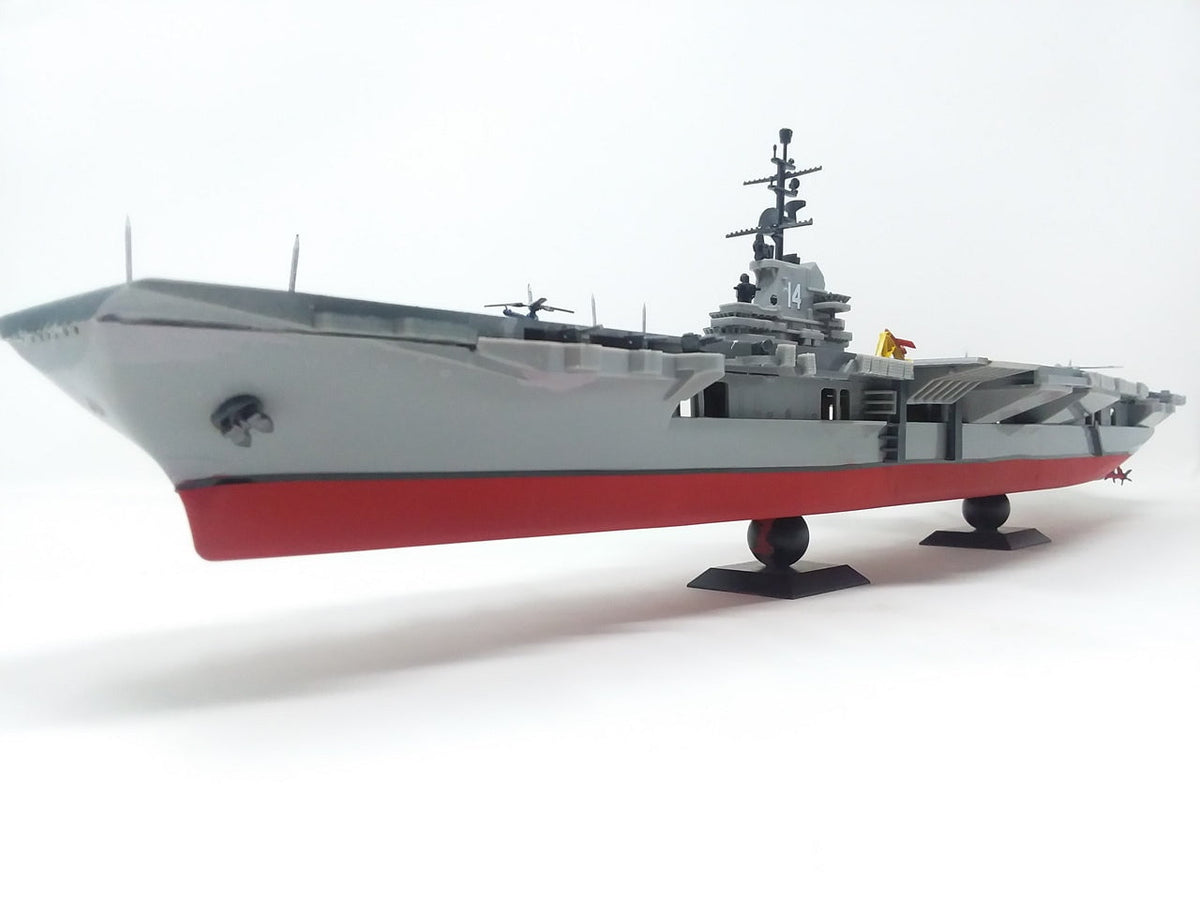 Atlantis MODEL SHIPS Atlantis  USS Ticonderoga CV14 Angled Flight Deck Aircraft Carrier (formerly Renwal) 1/500