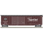 Atlas Boxcar Atlas 20006592 HO Scale 50' Postwar Boxcar Santa Fe Super Chief ATSF 8593