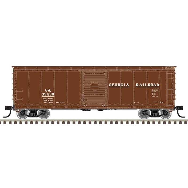 Atlas Boxcar Atlas 20007077 HO Scale USRA 40' Steel Boxcar Georgia Railroad GA 39436