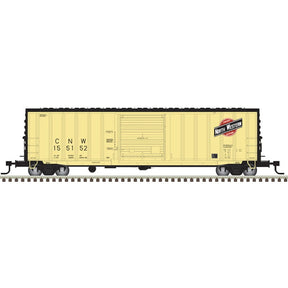 Atlas Boxcar Atlas Master HO Scale 20007067 50' Precision Design Boxcar Chicago NorthWestern CNW 155148