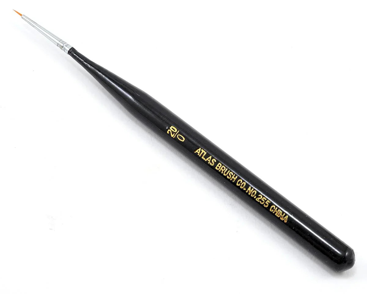 Atlas Brush Co. MODEL PAINTS Atlas Brush Co. 20/0 Golden Taklon Ultra Detail Brush