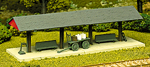 Atlas Building - Kit Atlas 707 HO Scale Passenger Station Platform Kit