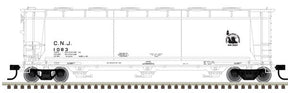 Atlas Covered Hopper Atlas 20004367 HO 3 Bay Cylindrical Covered Hopper Central RR of New Jersey CNJ 1030