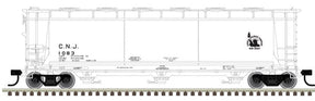 Atlas Covered Hopper Atlas 20004369 HO 3 Bay Cylindrical Covered Hopper Central RR of New Jersey CNJ 1083