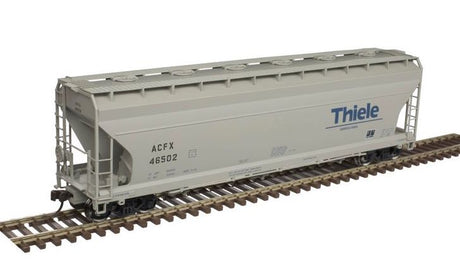 Atlas Covered Hopper Atlas 20005530 HO Scale Covered Hopper Thiele Kaolin ACFX 46505