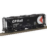 Atlas Covered Hopper Atlas 20006366 HO Scale 6 Hatch Slab Side Covered Hopper Canadian Pacific "Multimark" CP 380307