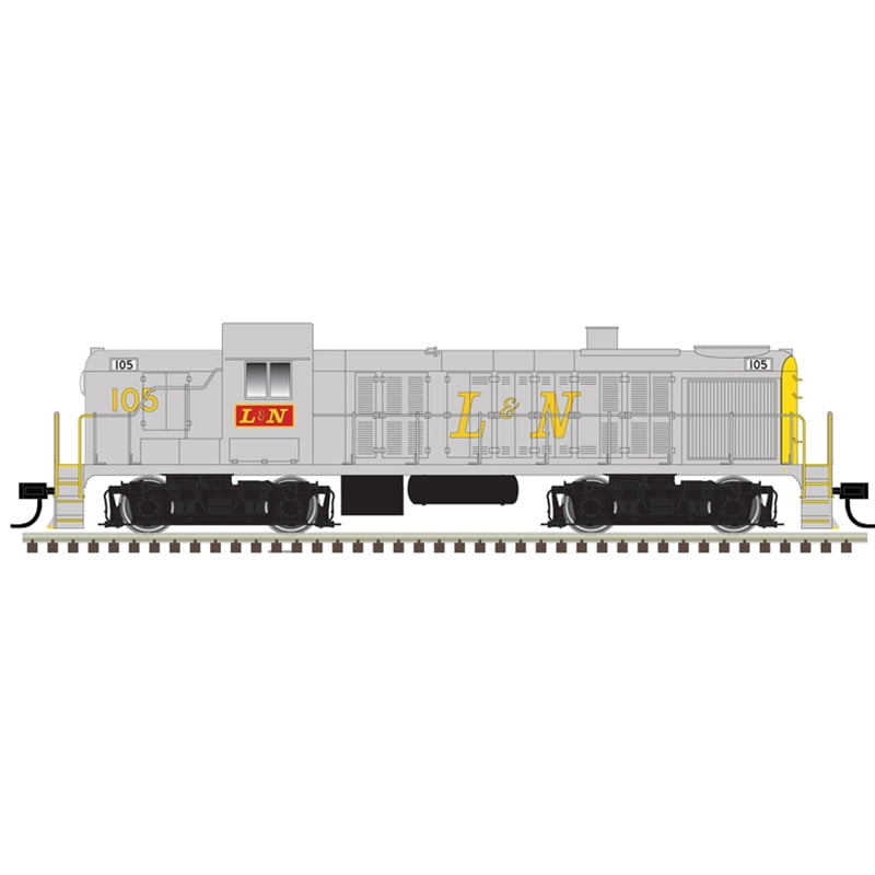 Atlas Diesel - Four Axle Atlas Gold 40005510 N Scale ALCo RS-3 Diesel Louisville & Nashville L&N 110 DCC LokSound