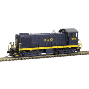 Atlas Diesel - Four Axle Atlas Silver Series 40004998 N Scale ALCo S4 Diesel Baltimore & Ohio B&O 9107