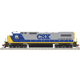 Atlas Diesel - Six Axle Atlas Gold 10004197 HO Scale GE Dash 8-40C YN2 White Roof CSX 7632 DCC LokSound