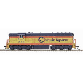 Atlas Diesel - Six Axle Atlas Gold 40005325 N Scale EMD SD7 Diesel Chessie System B&O 1830 DCC Sound