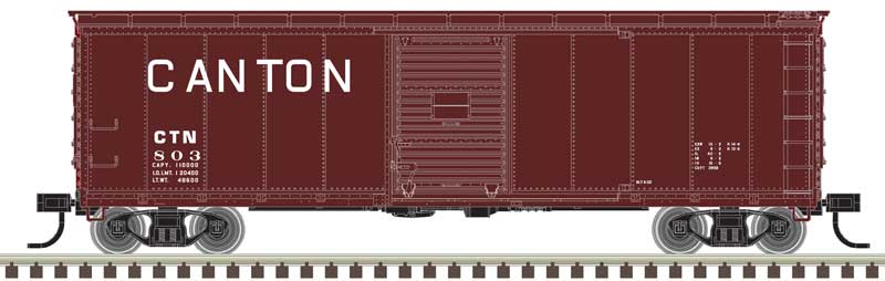 Atlas Master Boxcar Atlas 50006390 N Scale USRA Steel Rebuilt Boxcar Canton Railroad CTN 611