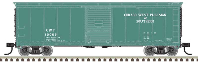 Atlas Master Boxcar Atlas 50006392 N Scale USRA Steel Rebuilt Boxcar Chicago West Pullman CWP 10001