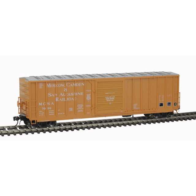 Atlas Master Boxcar Atlas Master 20007145 HO Scale CNCF 5000 Boxcar Moscow Camden San Augustine MCSA 7025