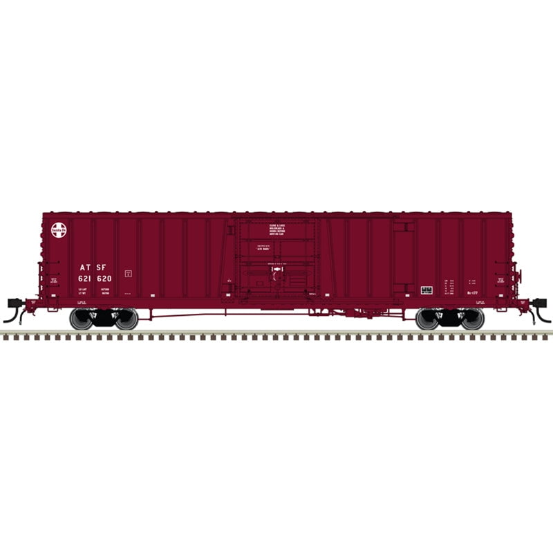 Atlas Master Boxcar Atlas Master 50006540 N Scale Bx-177 Boxcar Santa Fe "1995 Re-Paint" ATSF 621862