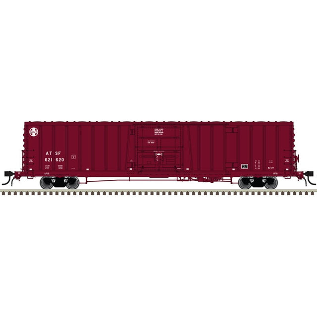 Atlas Master Boxcar Atlas Master 50006540 N Scale Bx-177 Boxcar Santa Fe "1995 Re-Paint" ATSF 621862