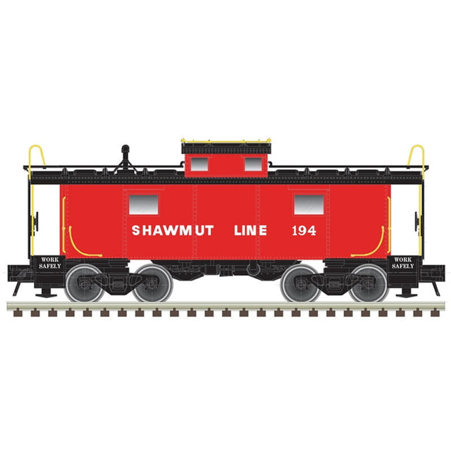 Atlas Master Caboose Atlas Master 50006324 N Scale NE-6 Caboose Pittsburg & Shawmut P&S 194