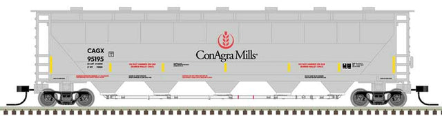Atlas Master Covered Hopper Atlas 50005673 N Scale Trinity PD5000 Covered Hopper ConAgra Mills CAGX 95195