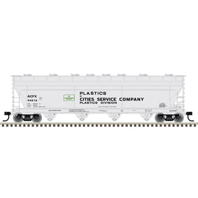 Atlas Master Covered Hopper Atlas Master 20007372 HO Scale ACF 5250 Covered Hopper Cities Service ACFX 54876