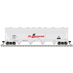 Atlas Master Covered Hopper Atlas Master 20007376 HO Scale ACF 5250 Covered Hopper El Rexene 53807