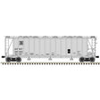 Atlas Master Covered Hopper Atlas Master 50006335 N Scale 3500 Dry-Flo Covered Hopper Santa Fe ATSF 300665