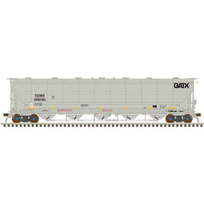 Atlas Master Covered Hopper Atlas Master Plus 20005201 HO Scale Trinity 5660 Covered Hopper GATX TCMX 450179