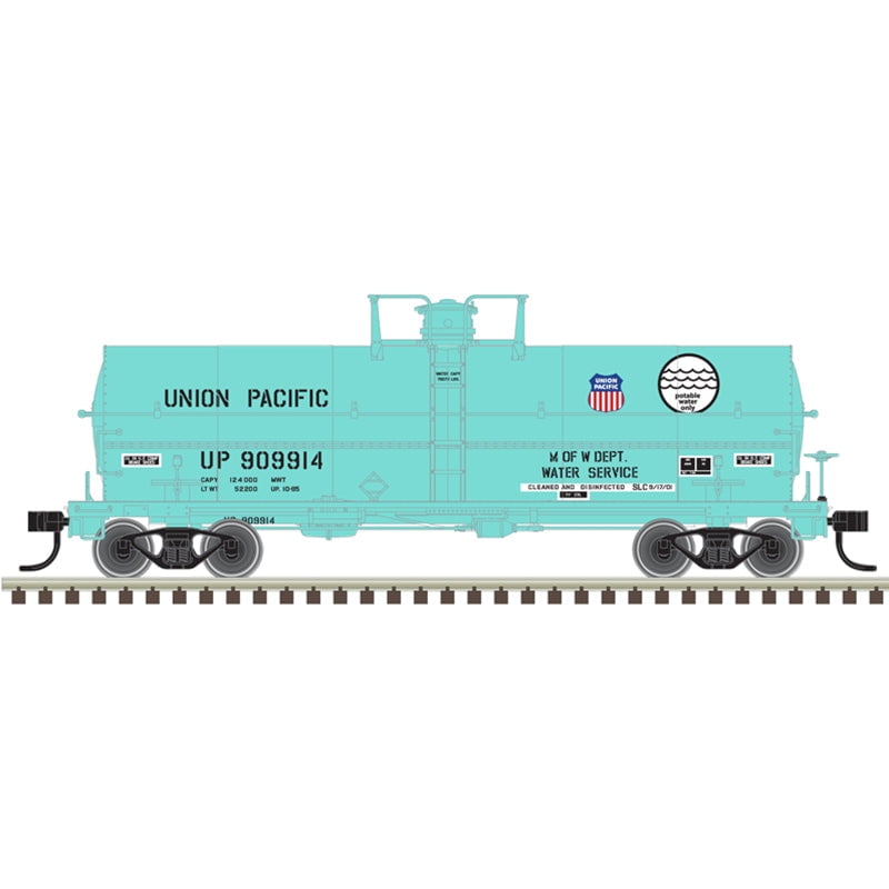 Atlas Master Tank Car Atlas Master 20007360 HO Scale 11,000 Gallon Tank Car Union Pacific MOW 909949