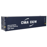 Atlas O Container Atlas O Master 3001141 O Scale 40' High Cube Container CMA CGM CMAU #'s Vary