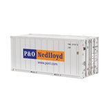 Atlas O Container Atlas O Master 3002593 O Scale 20' Reefer Container P&O Nedlloyd