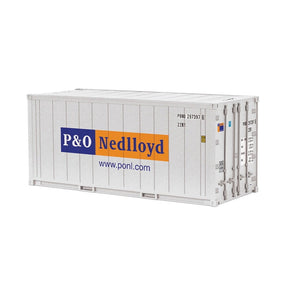 Atlas O Container Atlas O Master 3002593 O Scale 20' Reefer Container P&O Nedlloyd