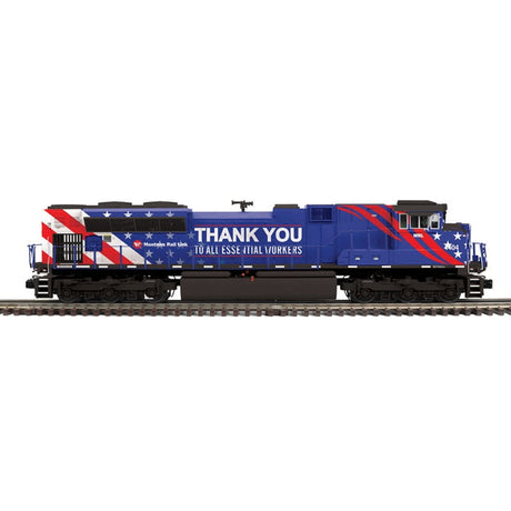 Atlas O Premier Diesel - Six Axle Atlas O Premier 30138148 O Scale EMD SD70ACe Montana Rail Link "Essential Workers" MRL 4404 with PS3