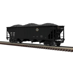 Atlas O Premier Open Hopper Atlas O Premier 3001286 O Scale 4 Bay Coal Hopper Denver & Rio Grande D&RGW