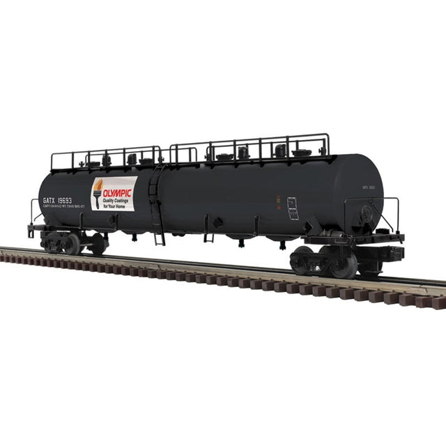 Atlas O Premier Tank Car Atlas O Premier 3001294 O Scale 20,000 Gallon 4 Compartment Tank Car Olympic GATX
