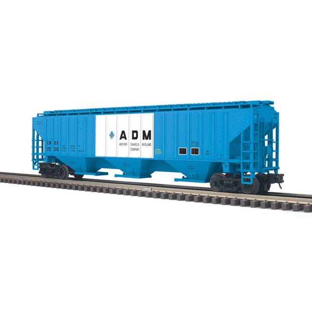 Atlas O Trainman Covered Hopper Atlas O Trainman 2001637 O Scale PS 4750 Covered Hopper ADM CRDX 7225