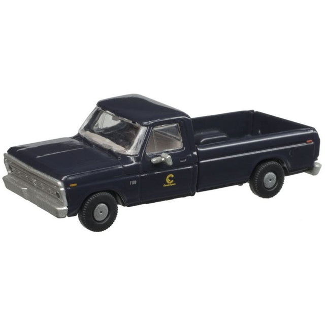 Atlas Pickup Truck Atlas 60000119 N Scale Ford 1973 F-100 Pickup Truck Chessie System 2 Pack