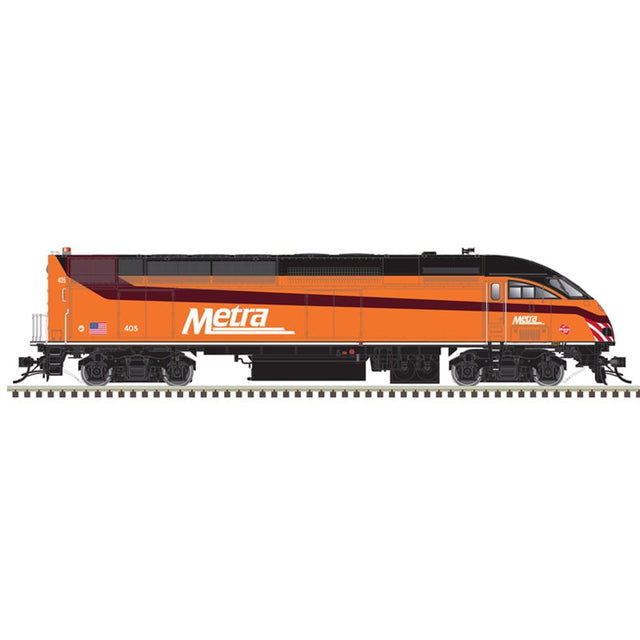 Atlas Passenger - Commuter Atlas Silver 10004149 HO Scale MPI MP-36PH-3C Diesel "MILW Hiawatha" Metra 405