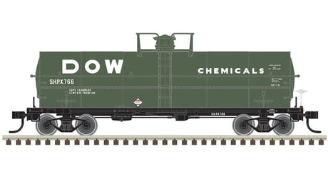 Atlas Tank Car Atlas 20004672 HO Scale 11,000 Gallon Tank Car Dow Chemicals SHPX 775