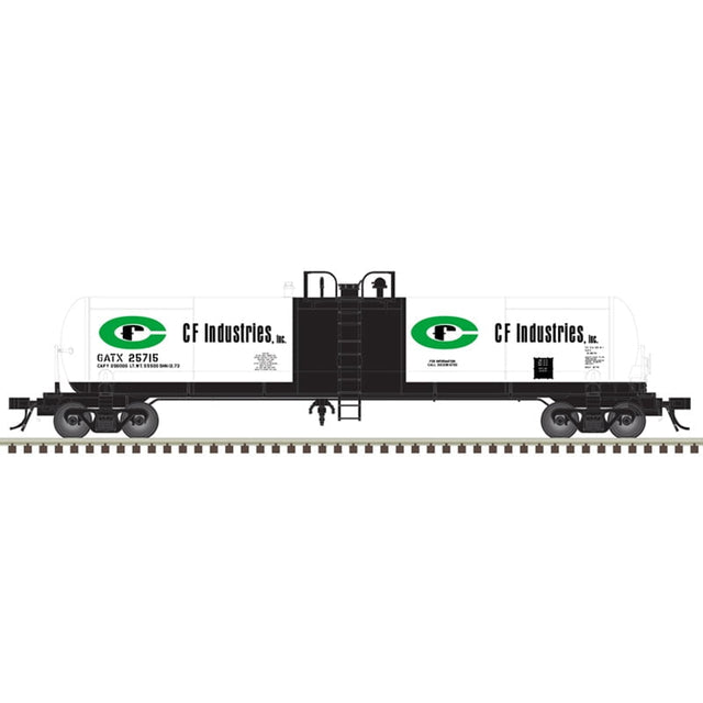 Atlas Tank Car Atlas 20006964 HO Scale 20,700 Gallon Tank Car CF Industries GATX 25722