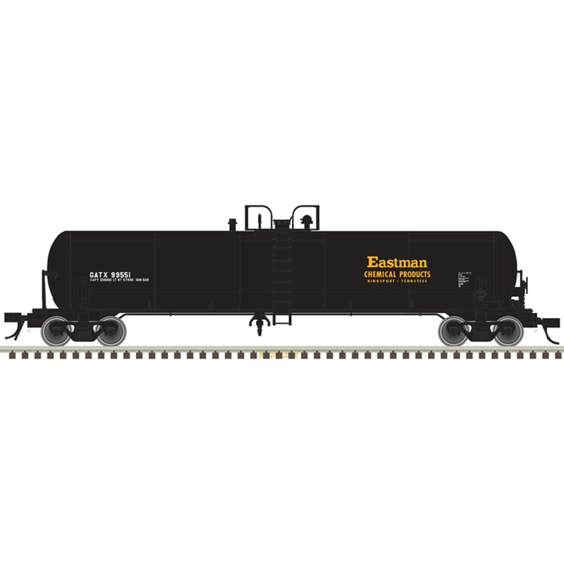 Atlas Tank Car Atlas Master 50006299 N Scale 20,700 Gallon Tank Car Eastman Chemicals GATX 99551
