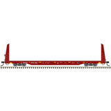 Atlas Trainman Flatcar Atlas Trainman 20006449 HO Scale 62' Bulkhead Flatcar BNSF 546056
