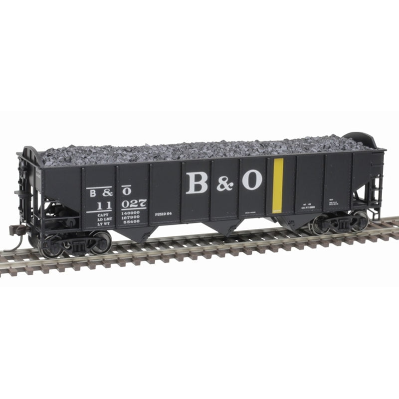 Atlas Trainman Open Hopper Atlas 20006911 HO AAR 70 Ton 9 Panel 3-Bay Hopper Baltimore & Ohio B&O 10389