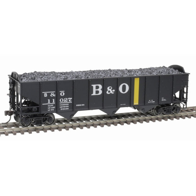 Atlas Trainman Open Hopper Atlas 20006911 HO AAR 70 Ton 9 Panel 3-Bay Hopper Baltimore & Ohio B&O 10389