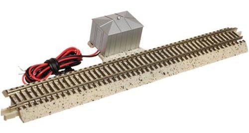 Atlas True-Track Atlas 2406 N Scale Code 65 True-Track  6" Terminal Track with Equipment Shed (2 Pack)