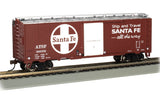 Bachmann Boxcar Bachmann 16012 HO Scale PS-1 40' Boxcar Santa Fe "Flour Only" ATSF 139876
