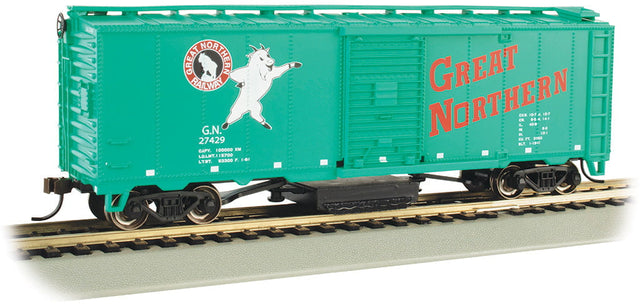 Bachmann Boxcar Bachmann 16321 HO Scale Track Cleaning Boxcar Great Northern GN 27429
