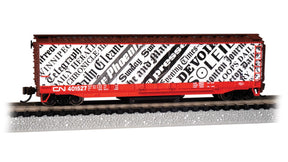 Bachmann Boxcar Bachmann 16372 N Scale Track Cleaning 50' Boxcar Canadian National CN 401527