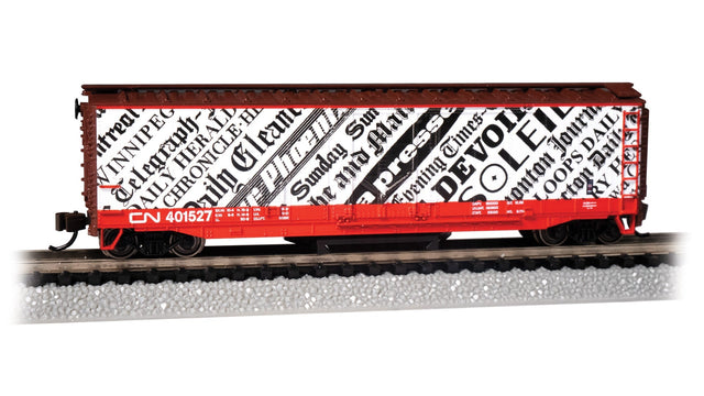 Bachmann Boxcar Bachmann 16372 N Scale Track Cleaning 50' Boxcar Canadian National CN 401527