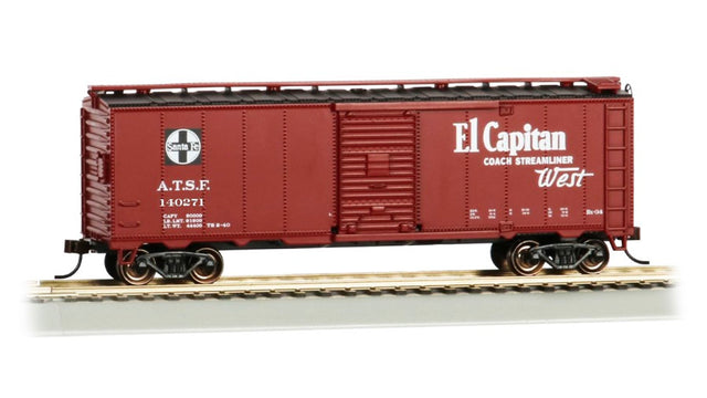 Bachmann Boxcar Bachmann 16506 HO Scale Boxcar Santa Fe "El Capitan / Map" Santa Fe ATSF 140271