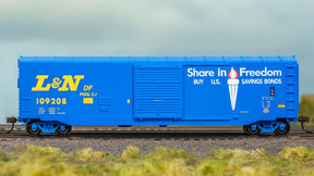 Bachmann Boxcar Bachmann 19414 HO Scale 50' Sliding Door Boxcar US Savings Bonds - Louisville & Nashville L&N 109208